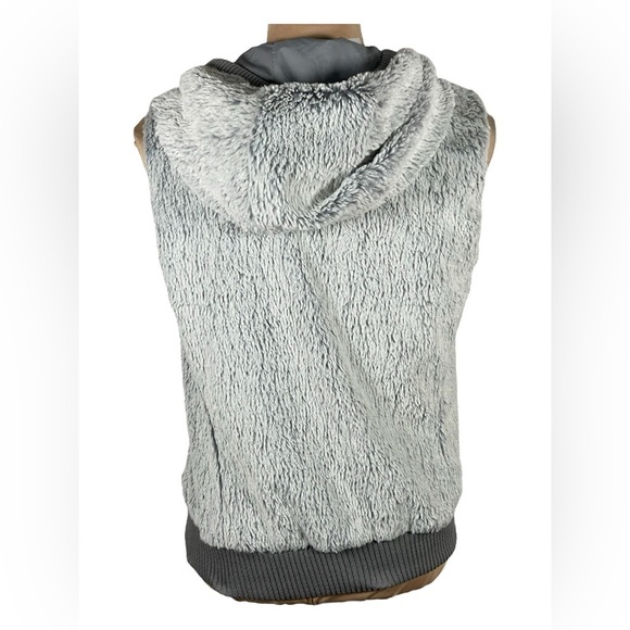 PATAGONIA Full Zip Sleeveless Fuzzy Fleece Women's Hooded Conejo Vest Size Small - Picture 4 of 11